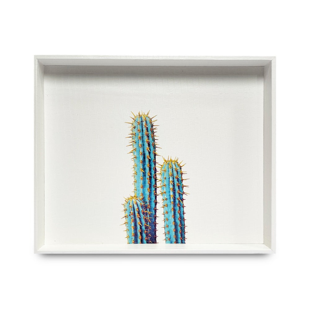 CHAROLA EXTRA GRANDE CROCO BLANCO