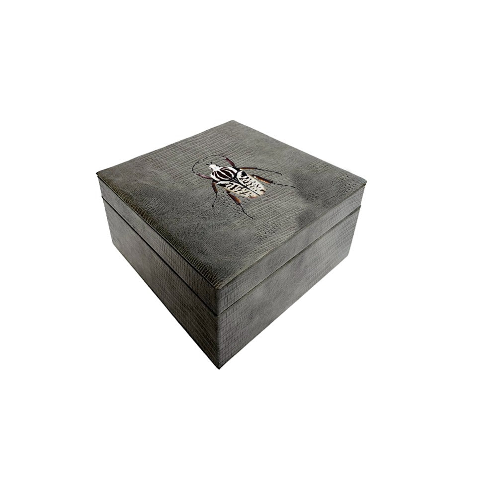 CAJA DE TE 4 GRIS ARMADILLO