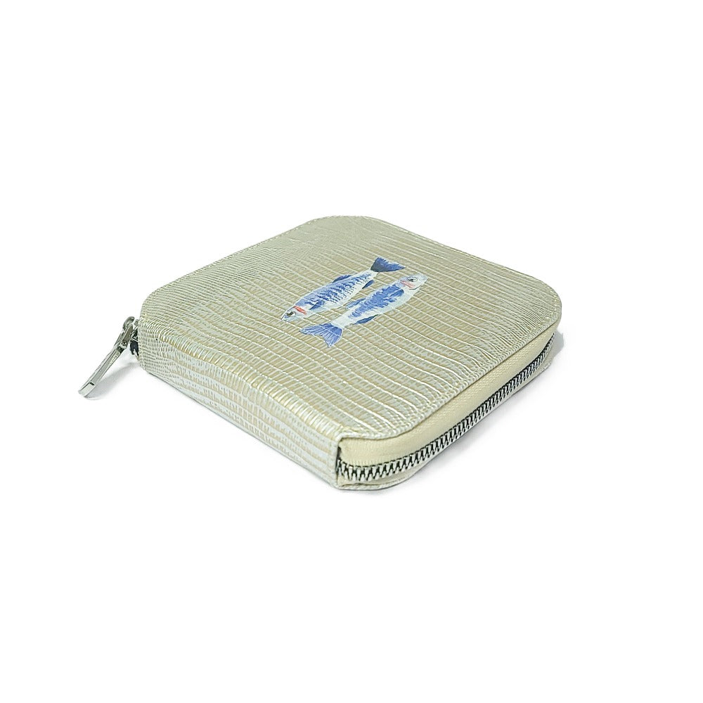 JOYERO DE VIAJE TEJUS PLATA BEIGE