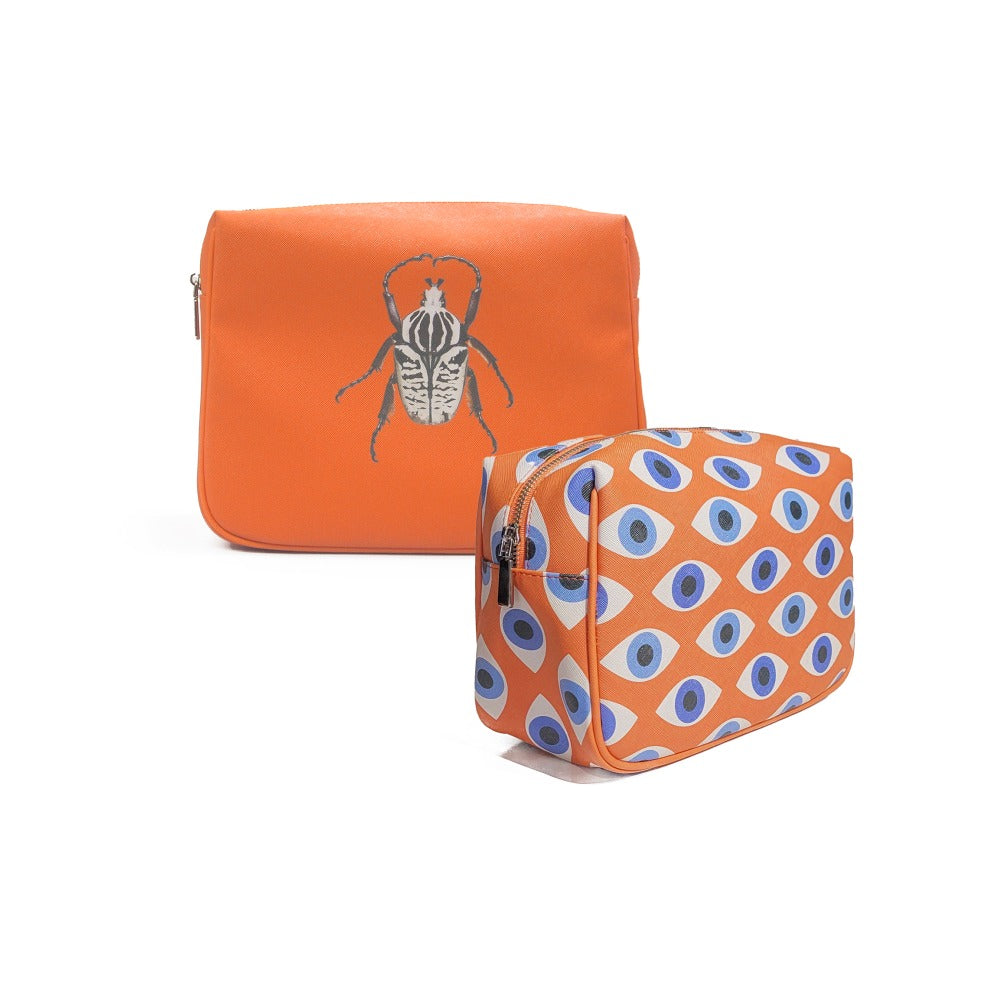 NECESER MEDIANO FORRO NARANJA