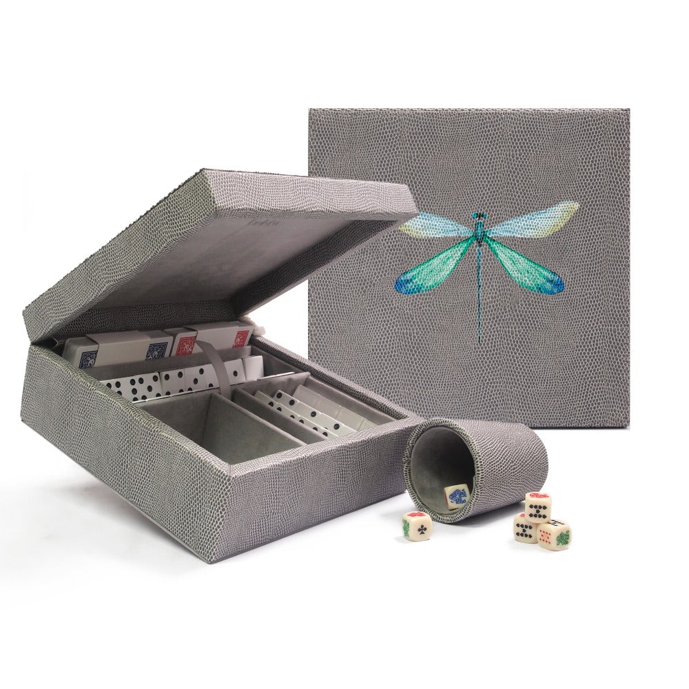 MINI CASINO REPTIL GRIS
