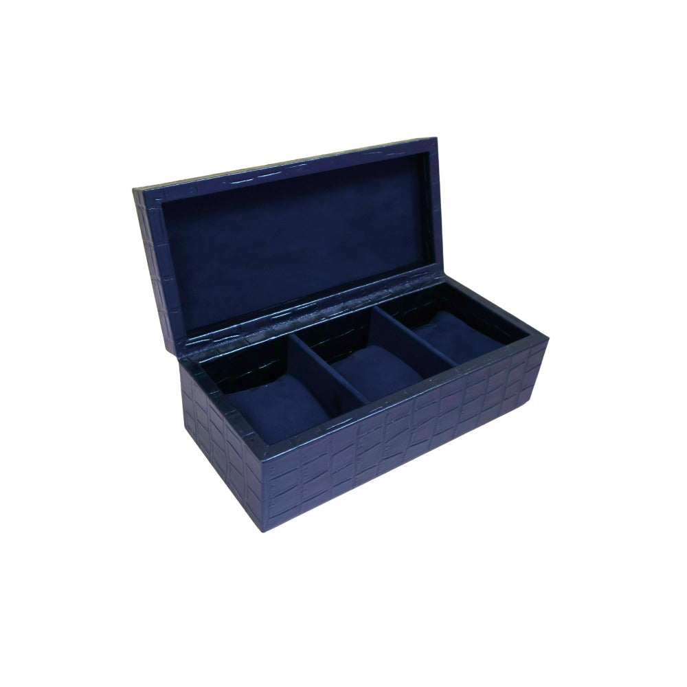 RELOJERA PIEL 3 ESPACIOS