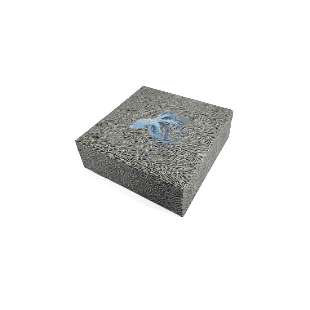 CAJA DE TE 9 REPTIL GRIS