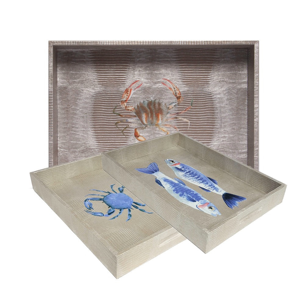 CHAROLA MEDIANA TEJUS PLATA BEIGE