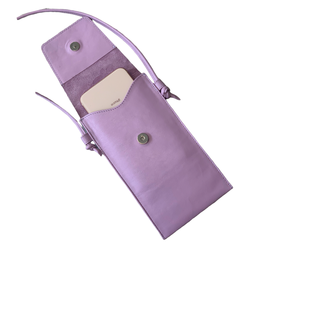 PORTA CELULAR PIEL