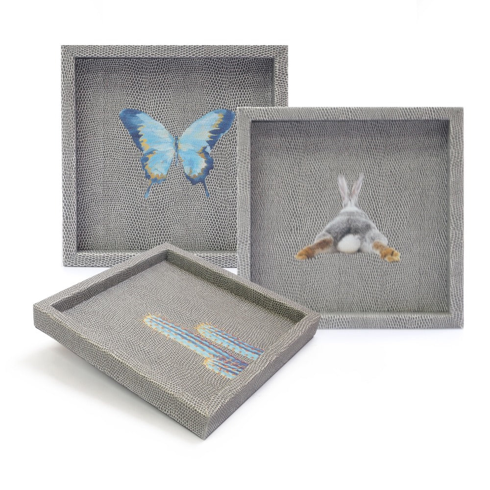 CHAROLA 18 X 18 REPTIL GRIS