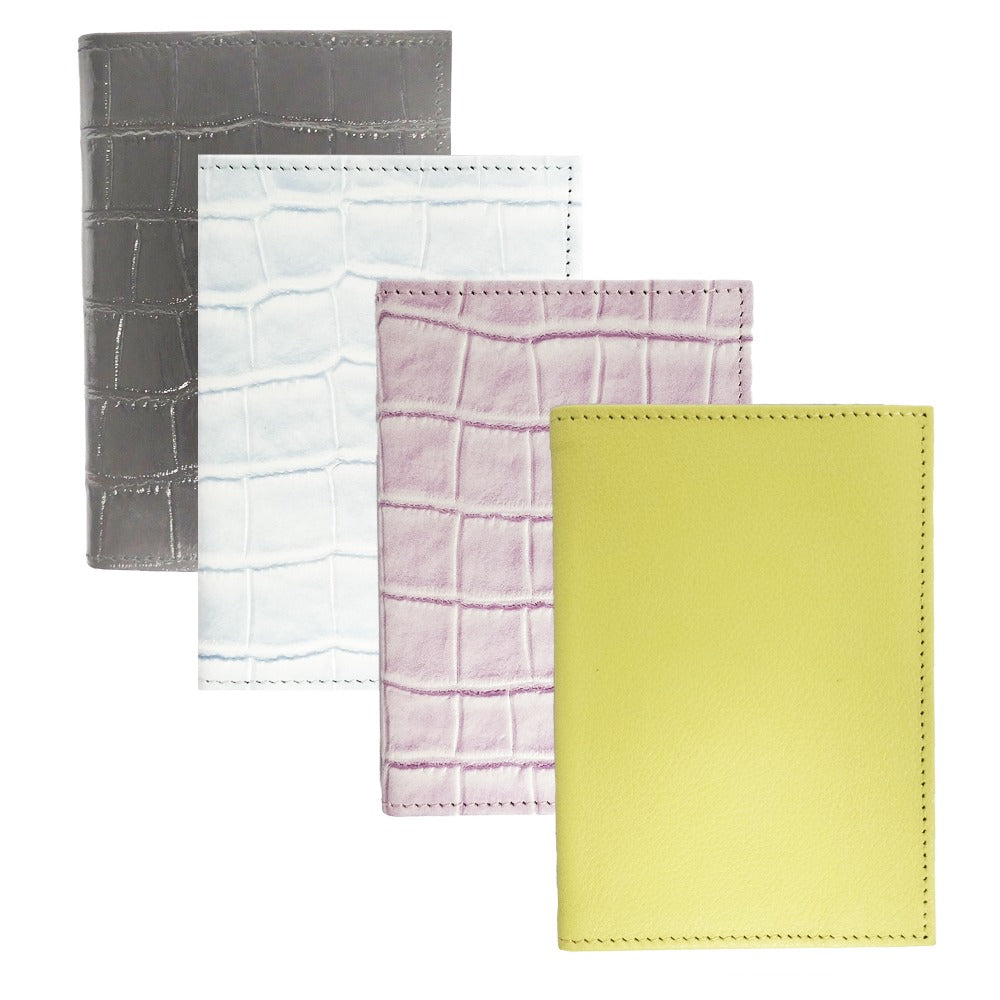 PORTA PASAPORTE Y VISA PIEL