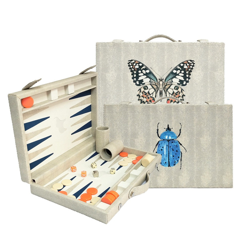 BACKGAMMON GRANDE RAYITAS CARNE