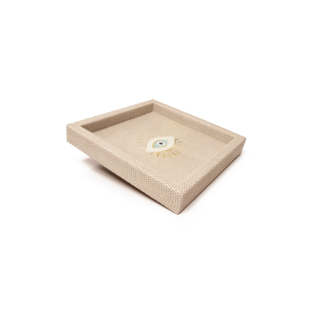CHAROLA 15 X 15 RAYITAS CARNE