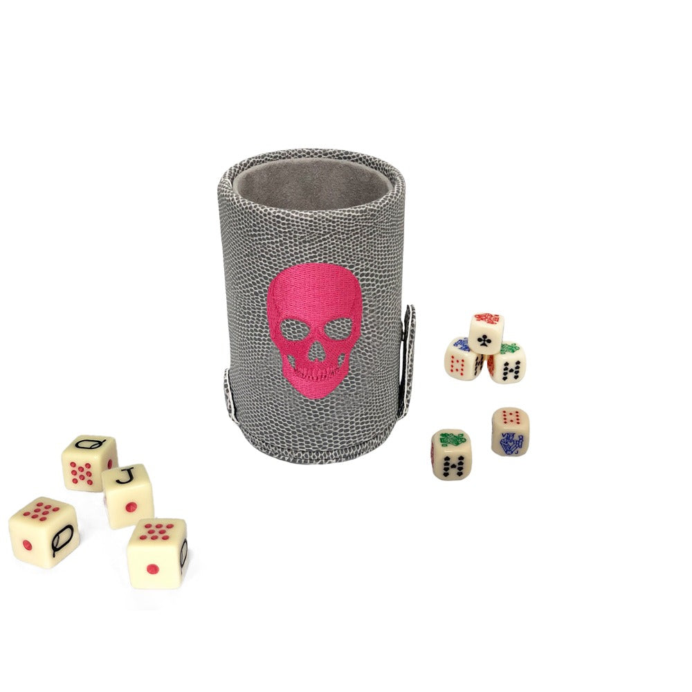 CUBILETE CON TAPA CALACA