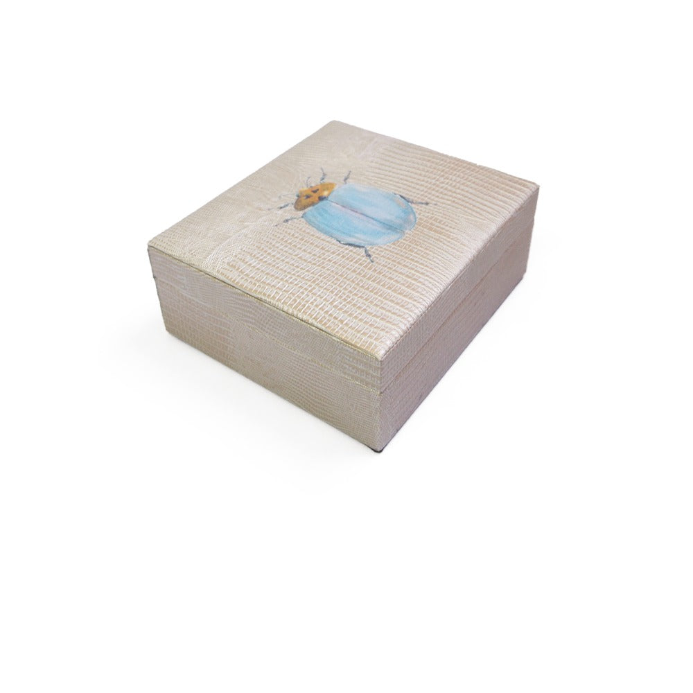 JOYERO BURO TEJUS PLATA BEIGE