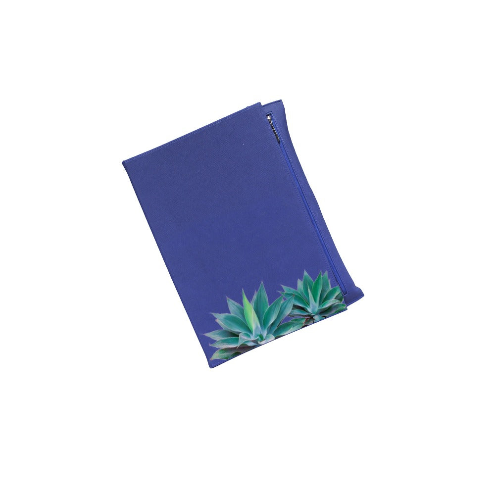 BACKGAMMON DE VIAJE FORRO AZUL MEDIO