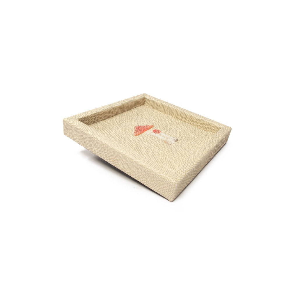 CHAROLA 15 X 15 RAYITAS CARNE