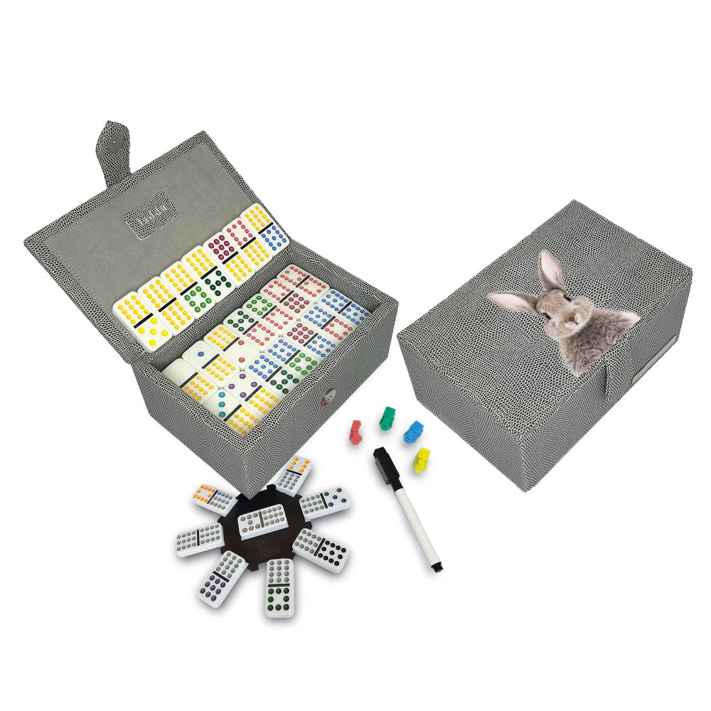 DOMINO CUBANO REPTIL GRIS