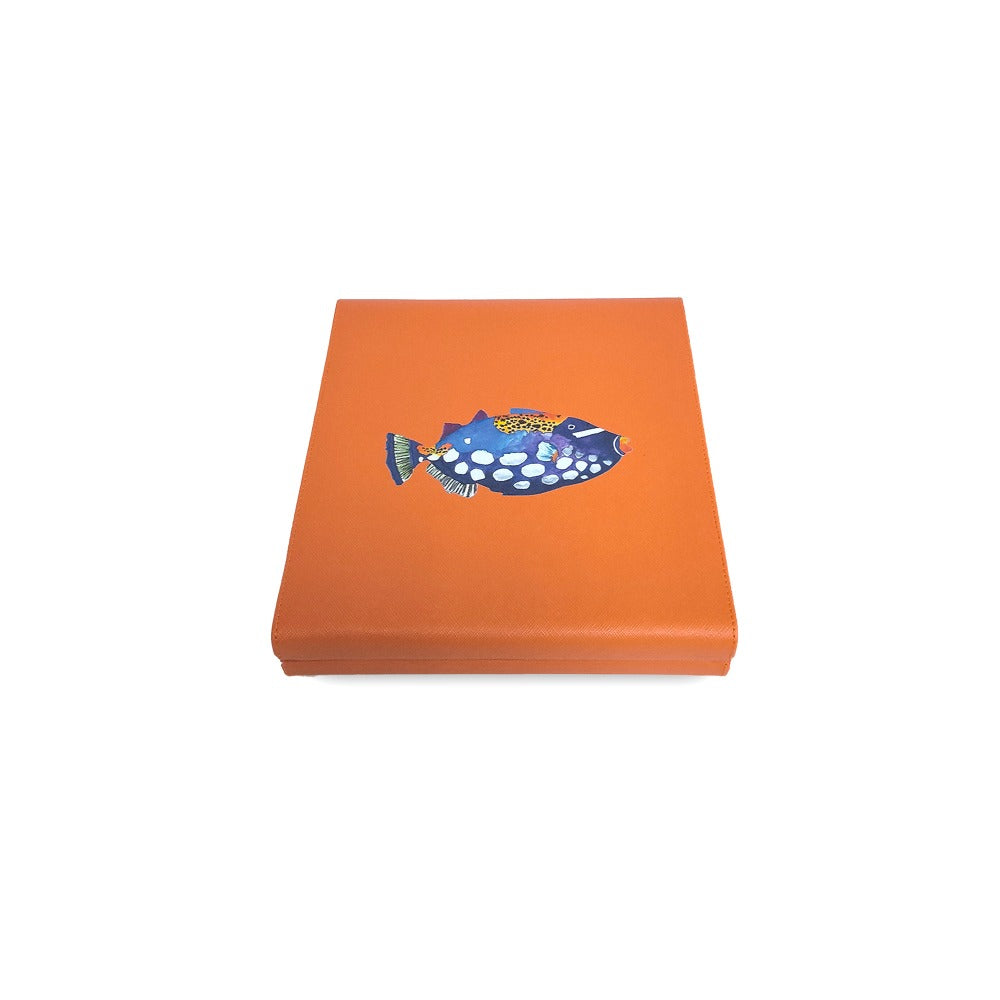 DOMINO PLANO CHICO FORRO NARANJA