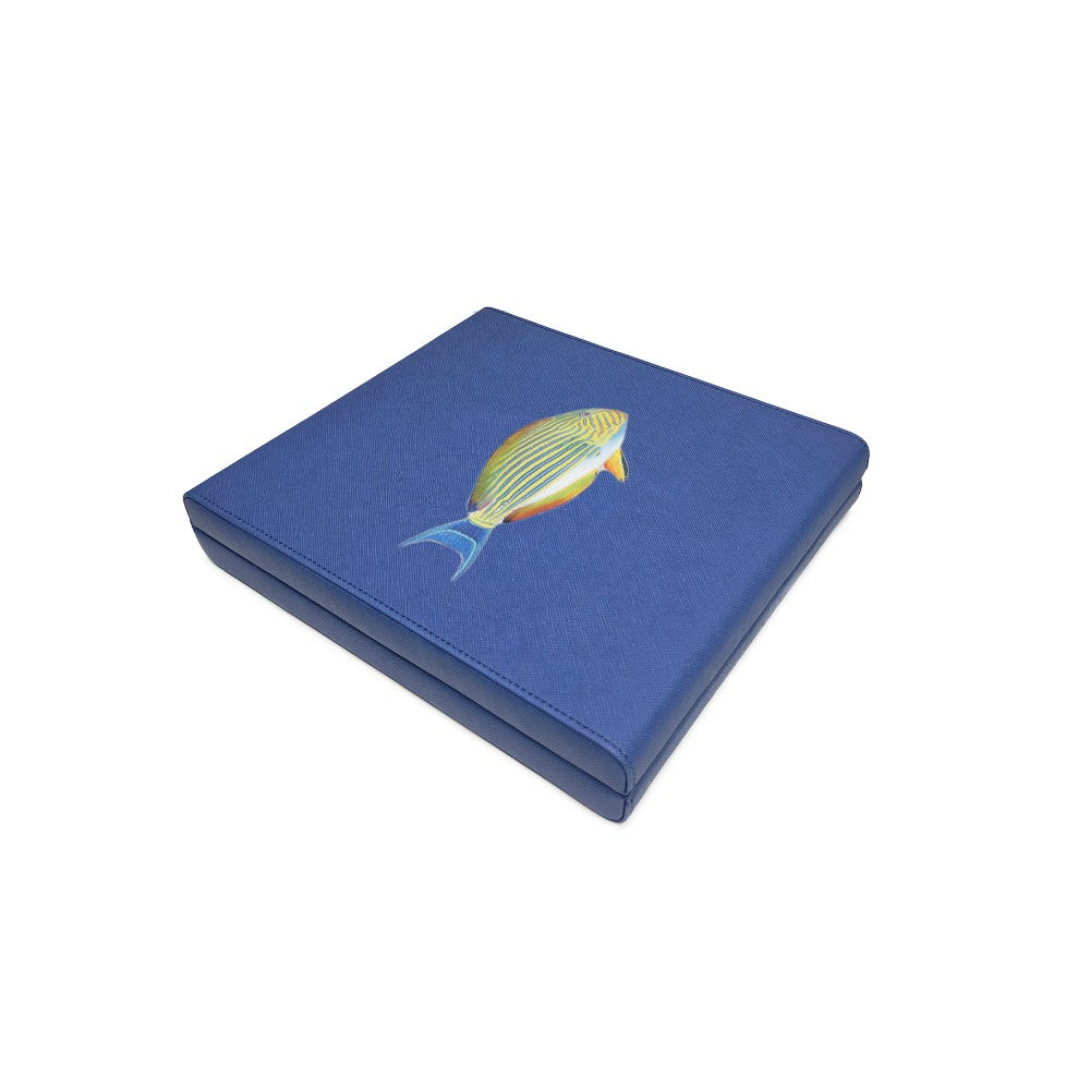 DOMINO INGLES FORRO AZUL MEDIO