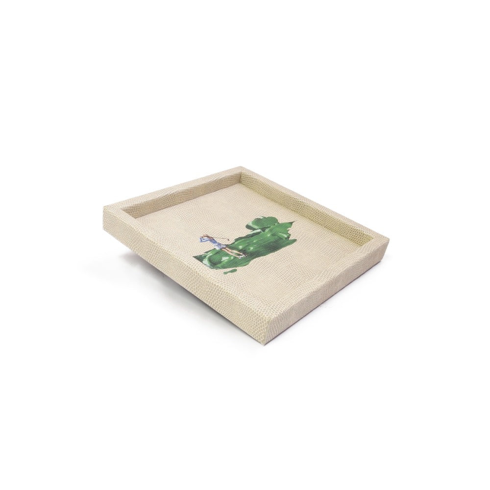 CHAROLA 18 X 18 RAYITAS CARNE TAY XACUR