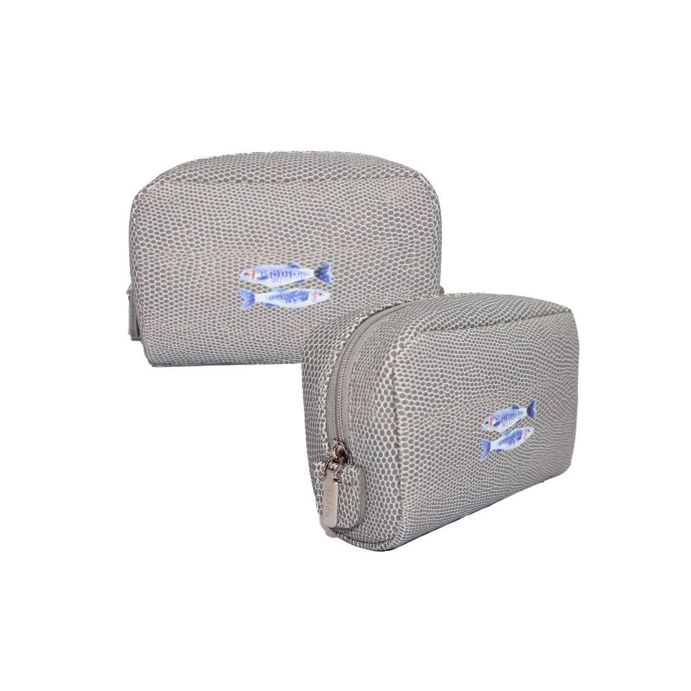 POUCH MONKEY REPTIL GRIS