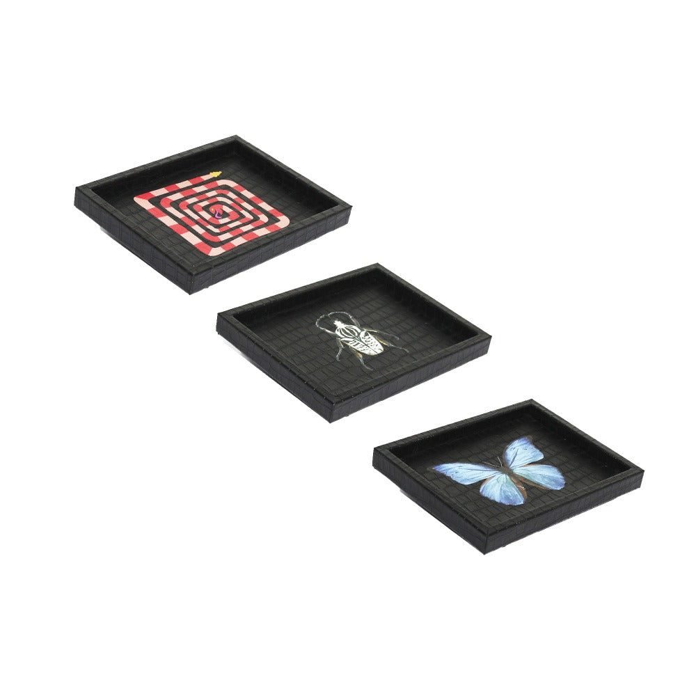 CHAROLA LADDU CROCO GLOSY NEGRO