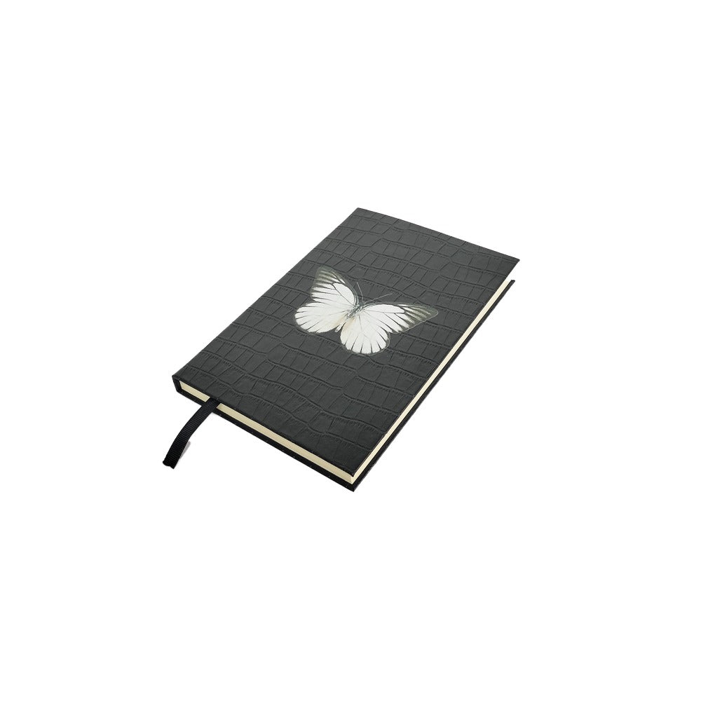 LIBRETA CROCO NEGRO