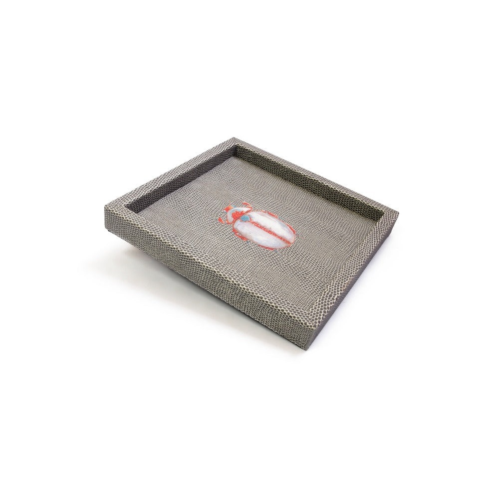 CHAROLA 18 X 18 REPTIL GRIS
