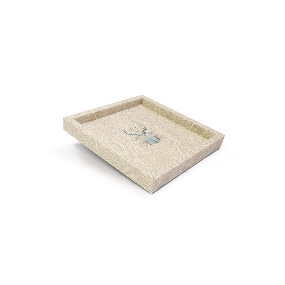 CHAROLA 15 X 15 RAYITAS CARNE