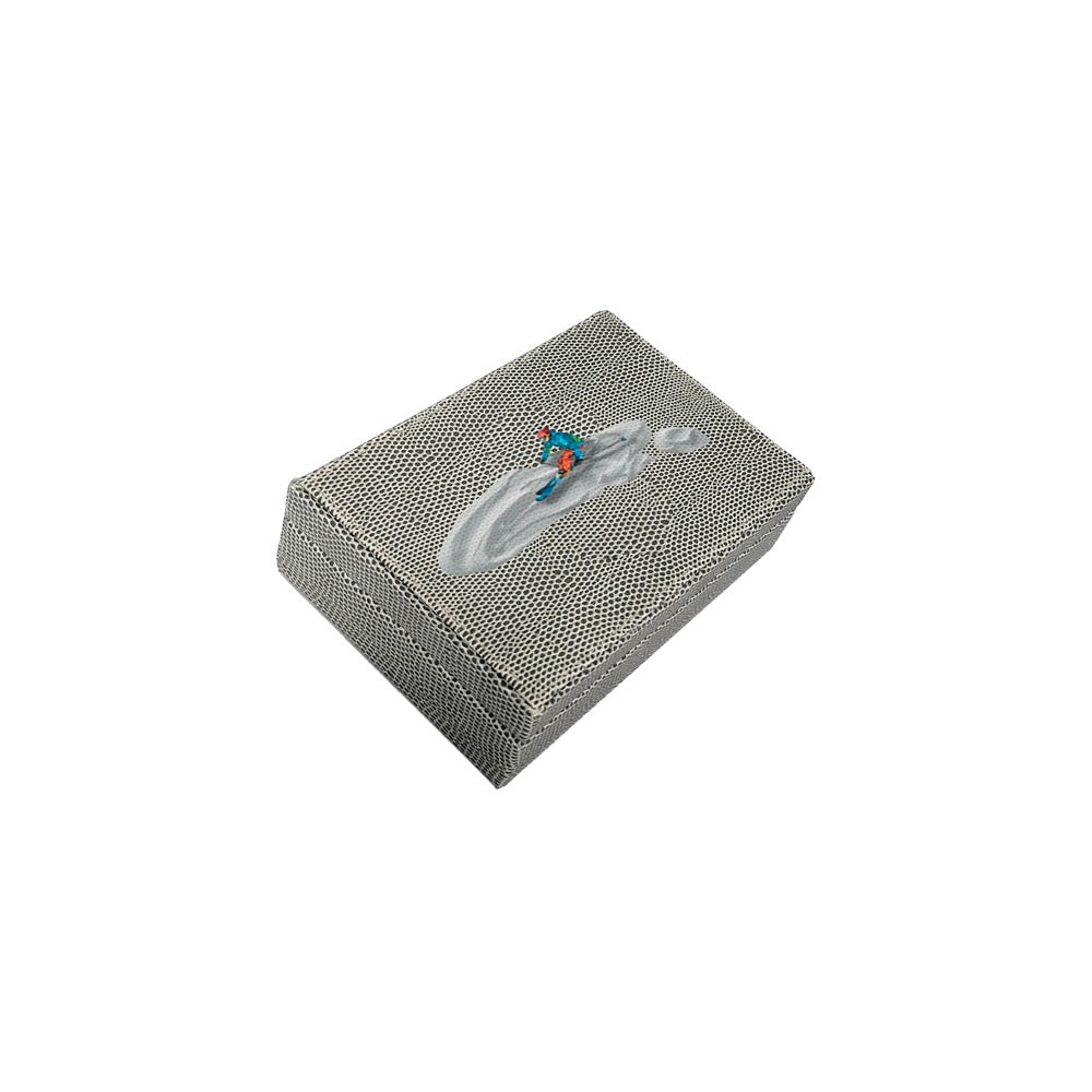 BARAJAS LUJO REPTIL GRIS TAY XACUR