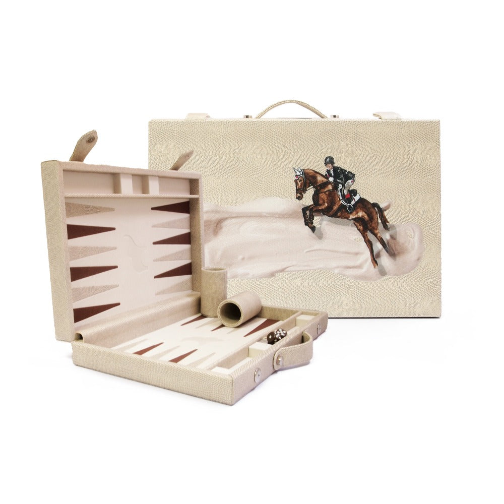 BACKGAMMON MEDIANO RAYITAS CARNE TAY XACUR