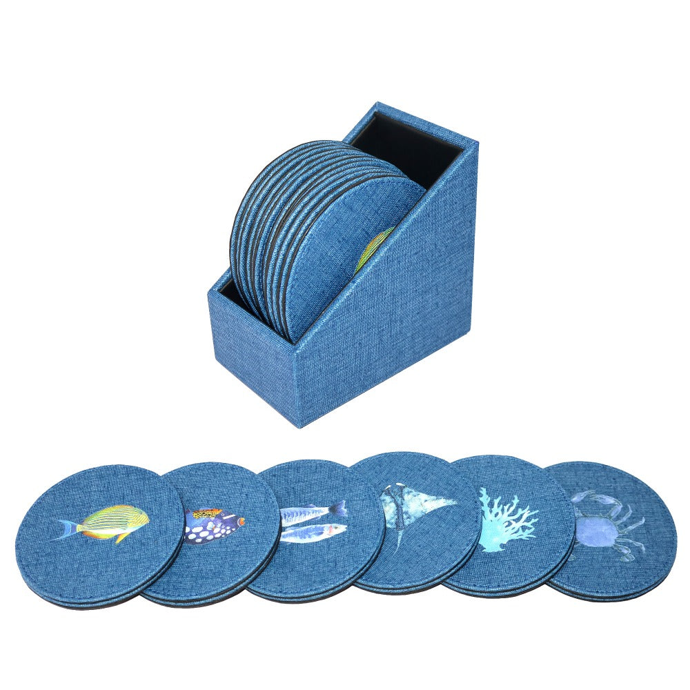 ESTUCHE PORTA VASOS CIRCULARES 12