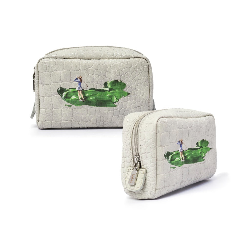 POUCH MONKEY WOMAN GRIS CLARO TAY XACUR