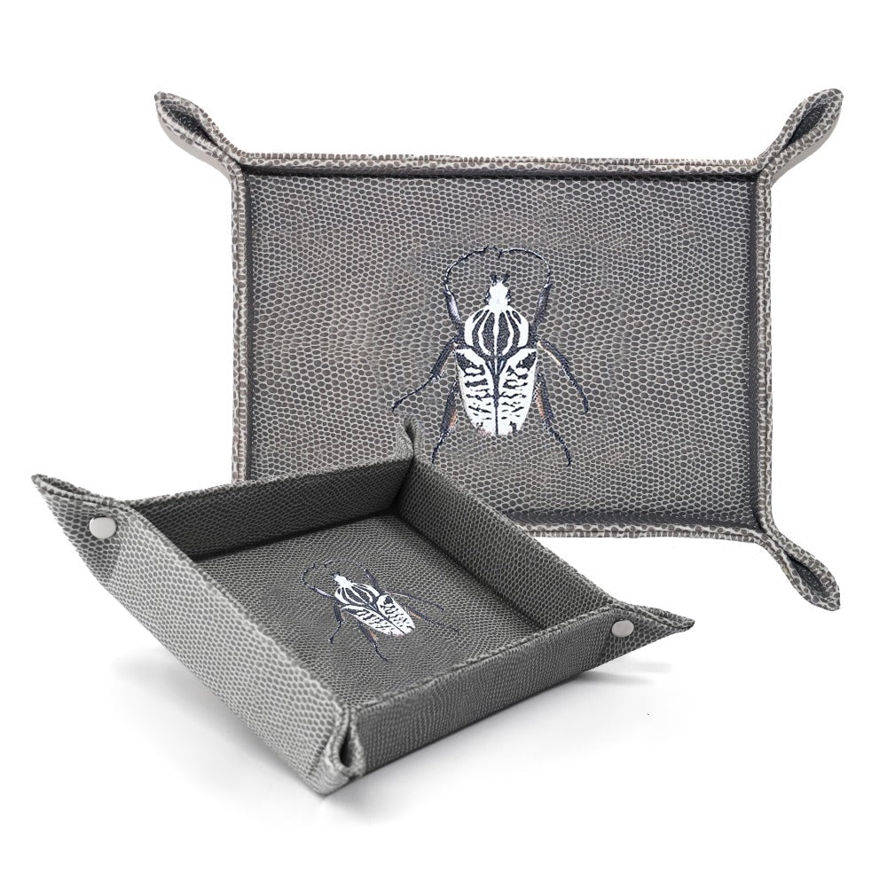 VACIA BOLSILLOS CHICO REPTIL GRIS