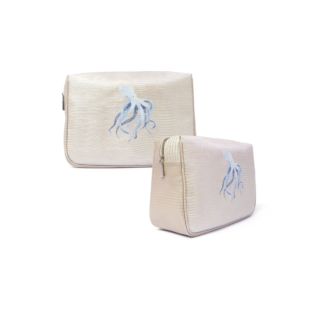 NECESER MEDIANO TEJUS PLATA BEIGE