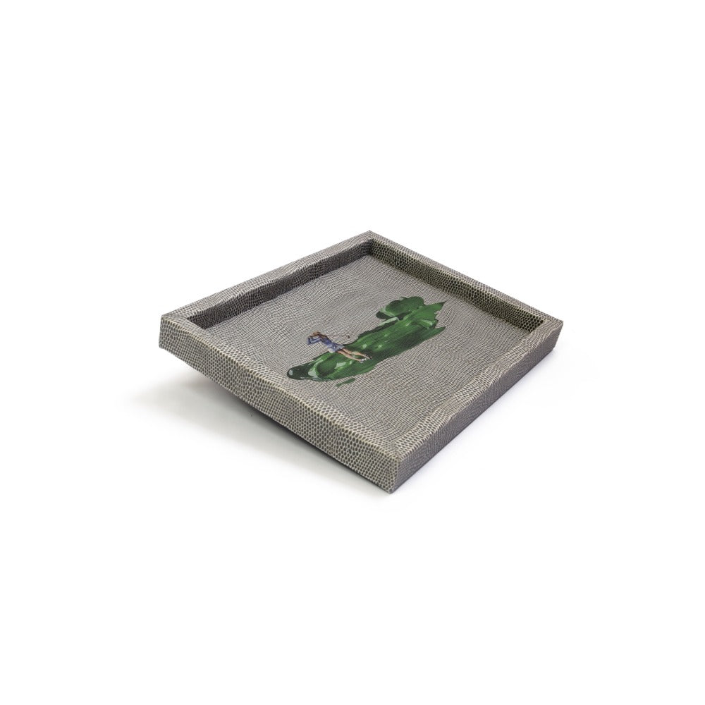 CHAROLA LADDU REPTIL GRIS TAY XACUR