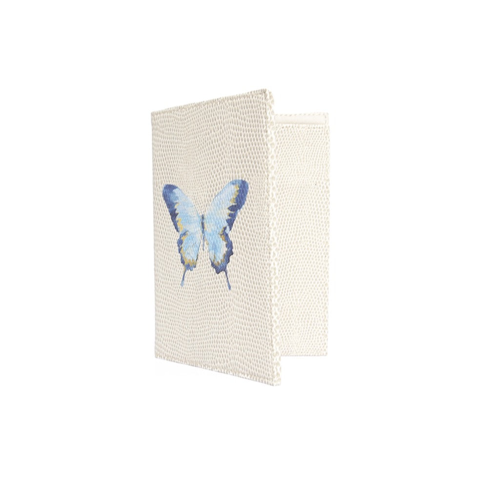 PORTA PASAPORTE Y VISA RAYITAS CARNE