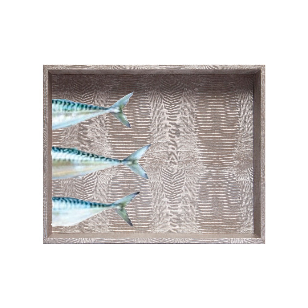 CHAROLA GRANDE TEJUS PLATA BEIGE