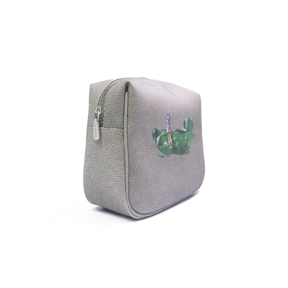 NECESER GRANDE REPTIL GRIS TAY XACUR