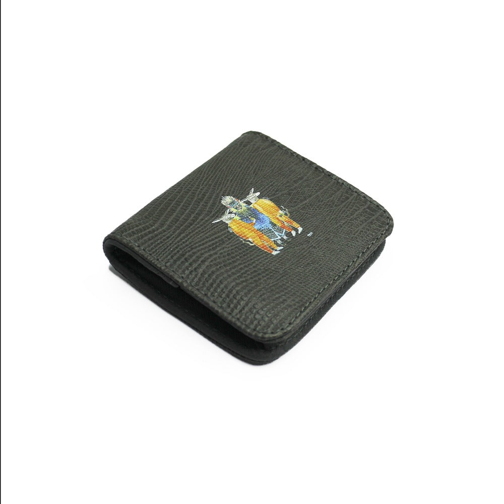 MONEDERO CUADRADO GRIS ARMADILLO