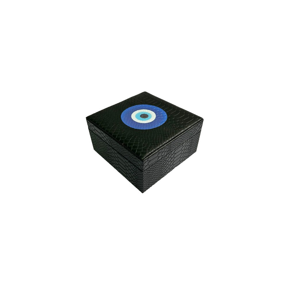 CAJA DECORATIVA CHICA NEGRO MATE