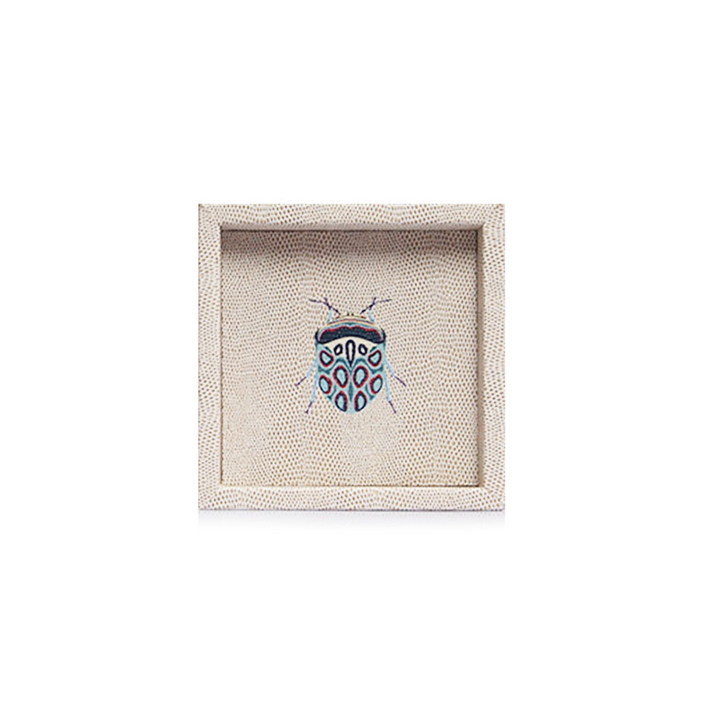 CHAROLA 15 X 15 RAYITAS CARNE