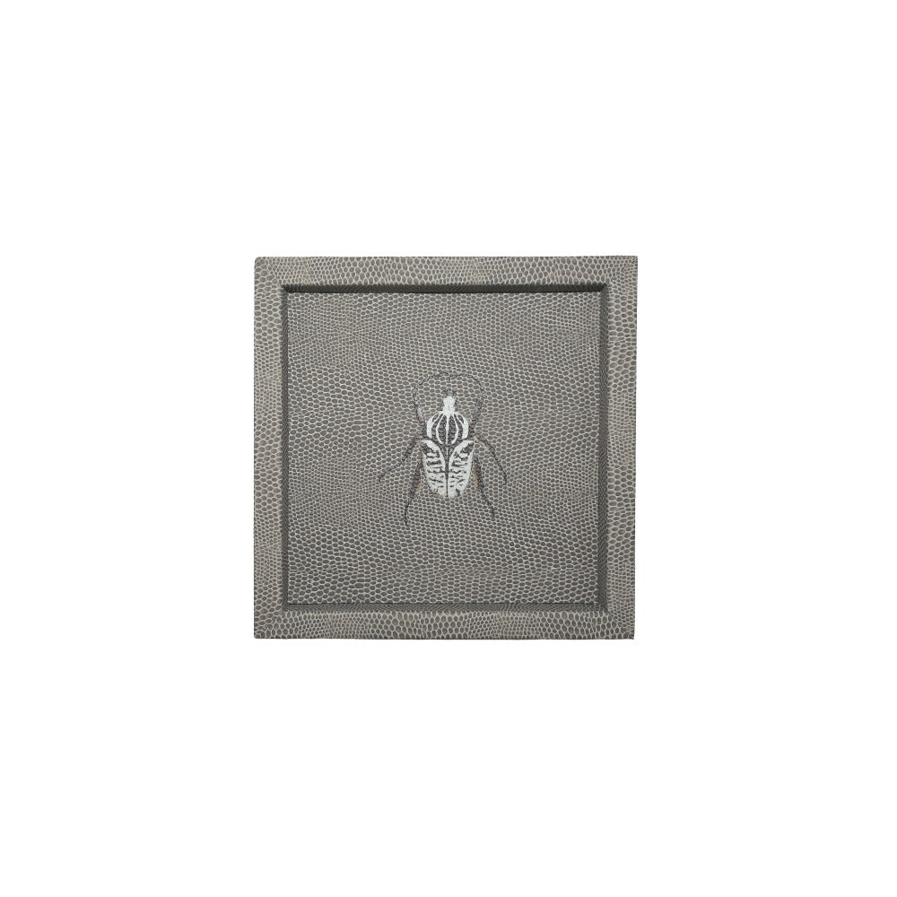 CHAROLA 15 X 15 REPTIL GRIS