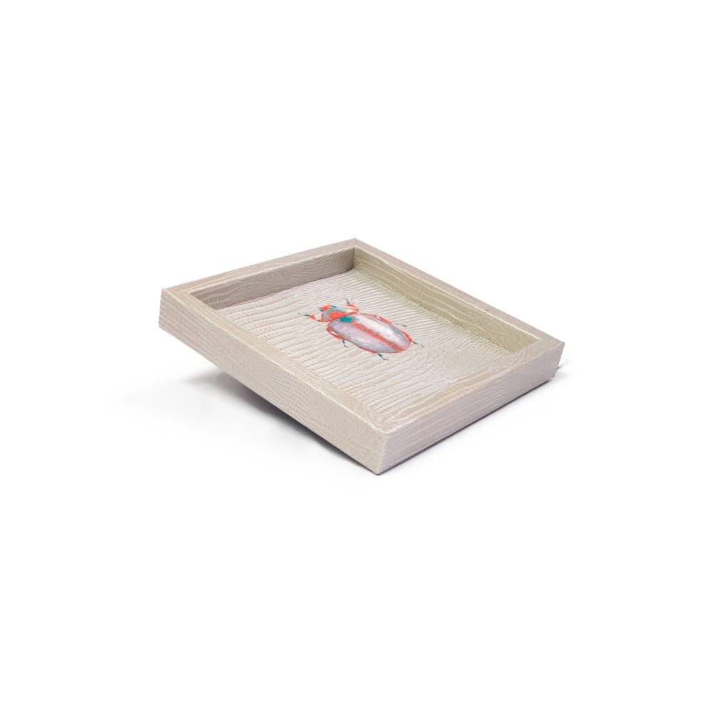 CHAROLA 15 X 15 TEJUS PLATA BEIGE