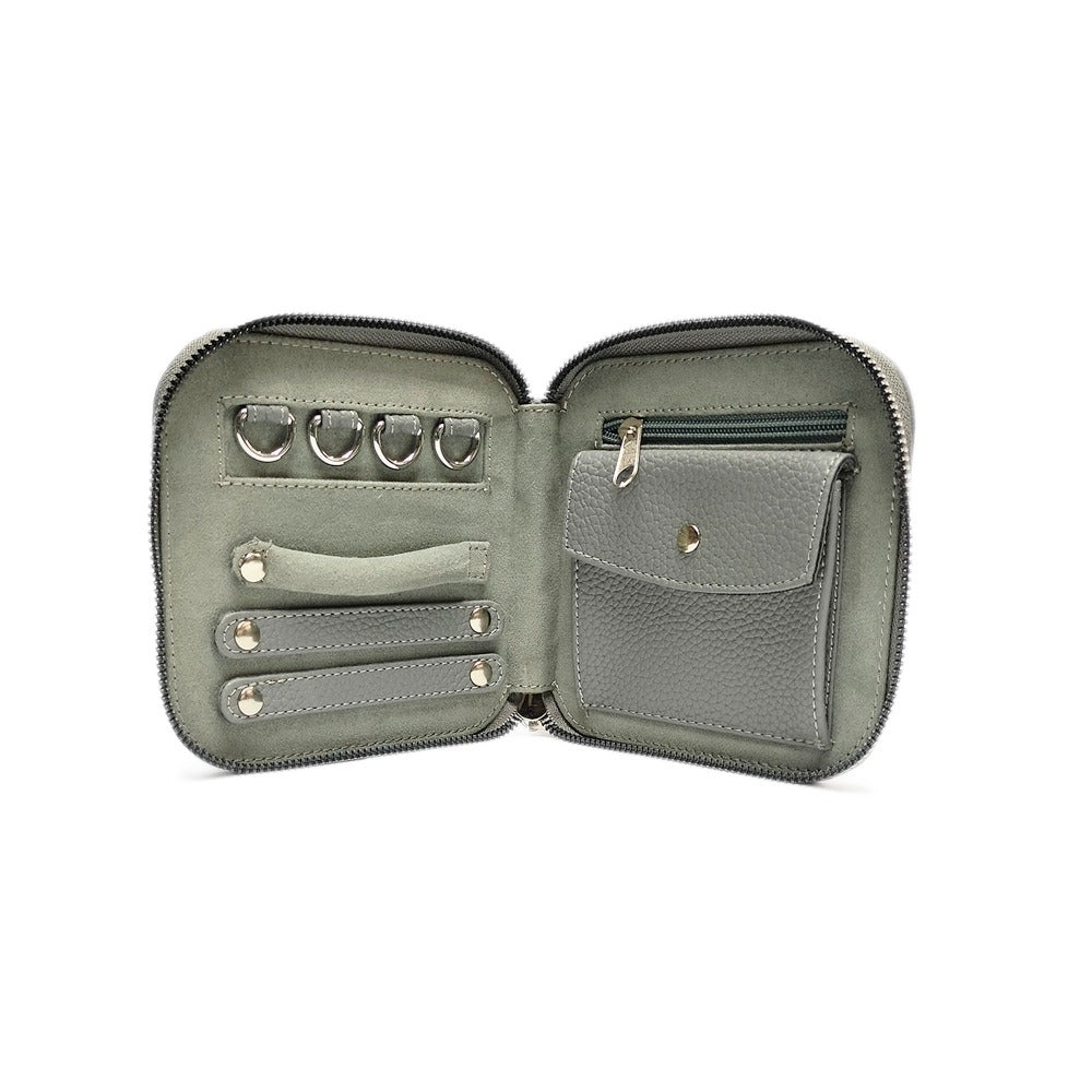 JOYERO DE VIAJE HOLLY 512 GRIS OSCURO