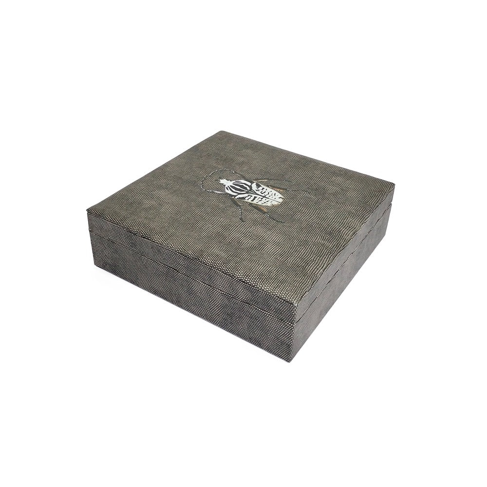 RELOJERA CARBON ZEBRA