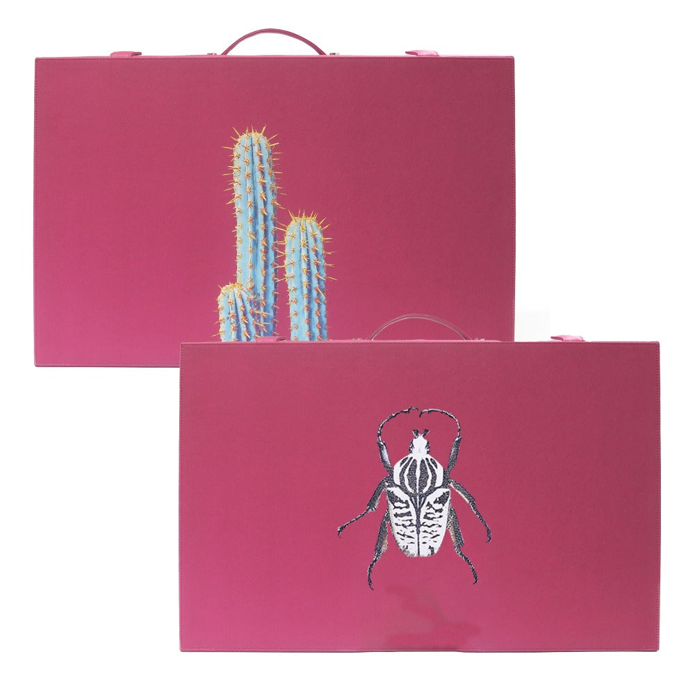 BACKGAMMON GRANDE FORRO MAGENTA