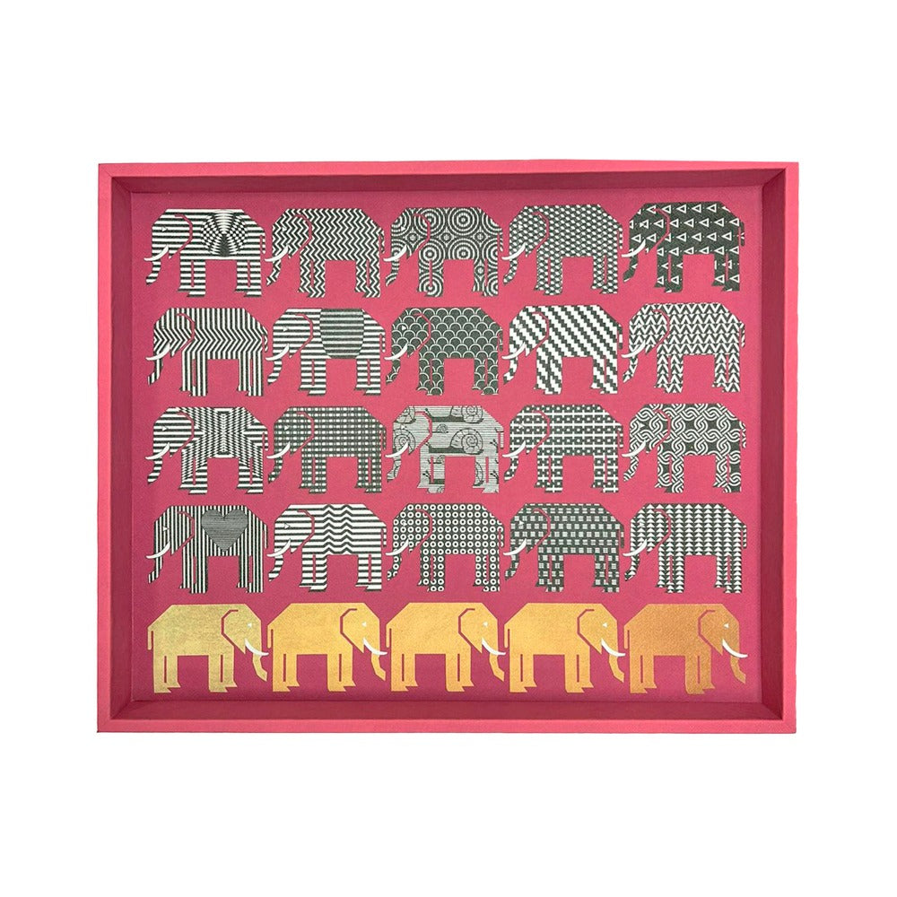 CHAROLA EXTRA GRANDE FORRO MAGENTA PEDRO FRIDEBERG