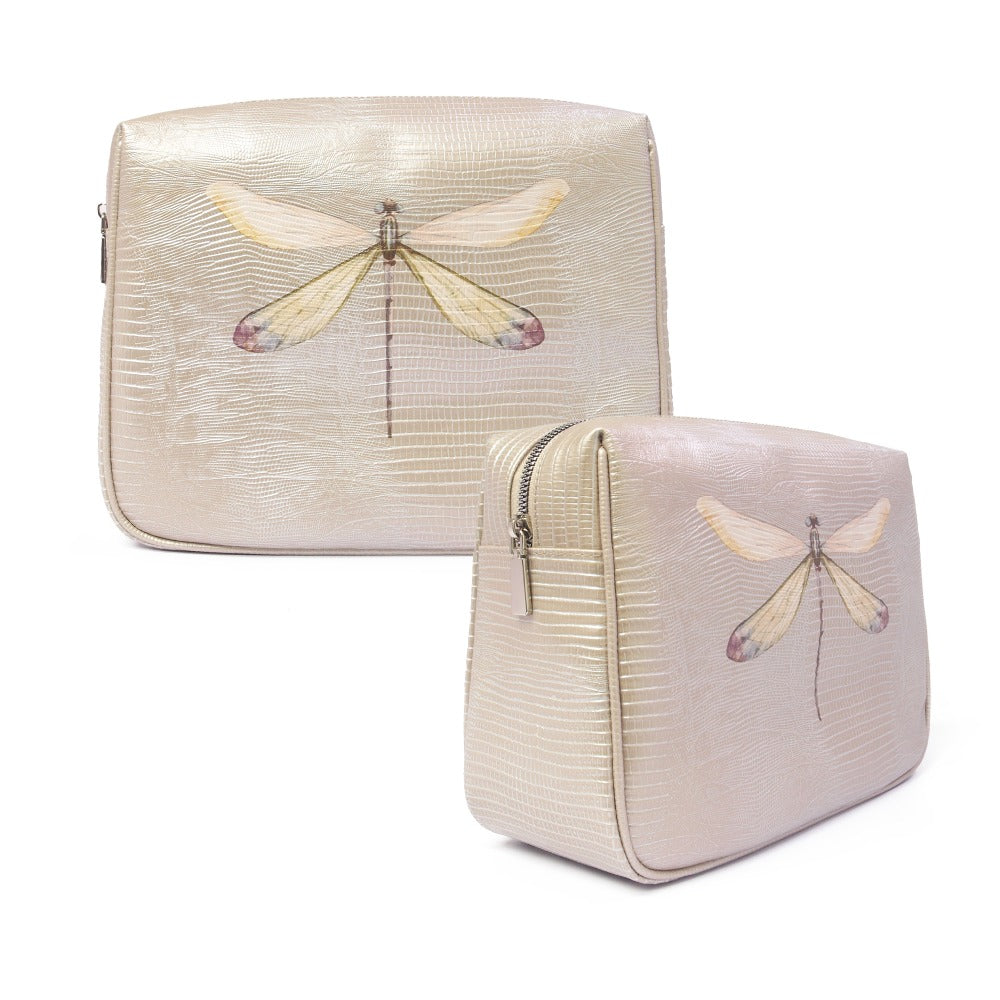 NECESER EXTRA GRANDE TEJUS PLATA BEIGE