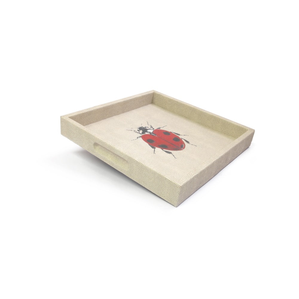 CHAROLA CUADRADA RAYITAS CARNE