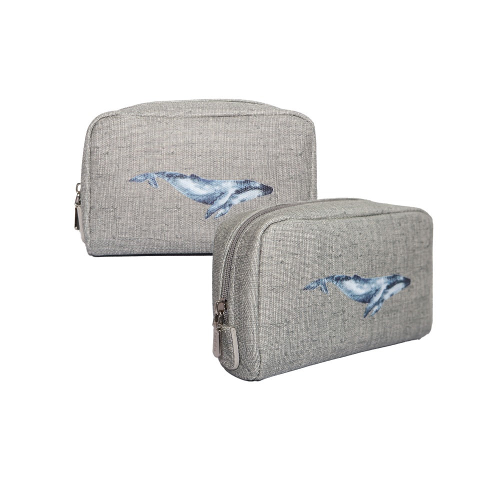 POUCH MONKEY FIORE GRIS