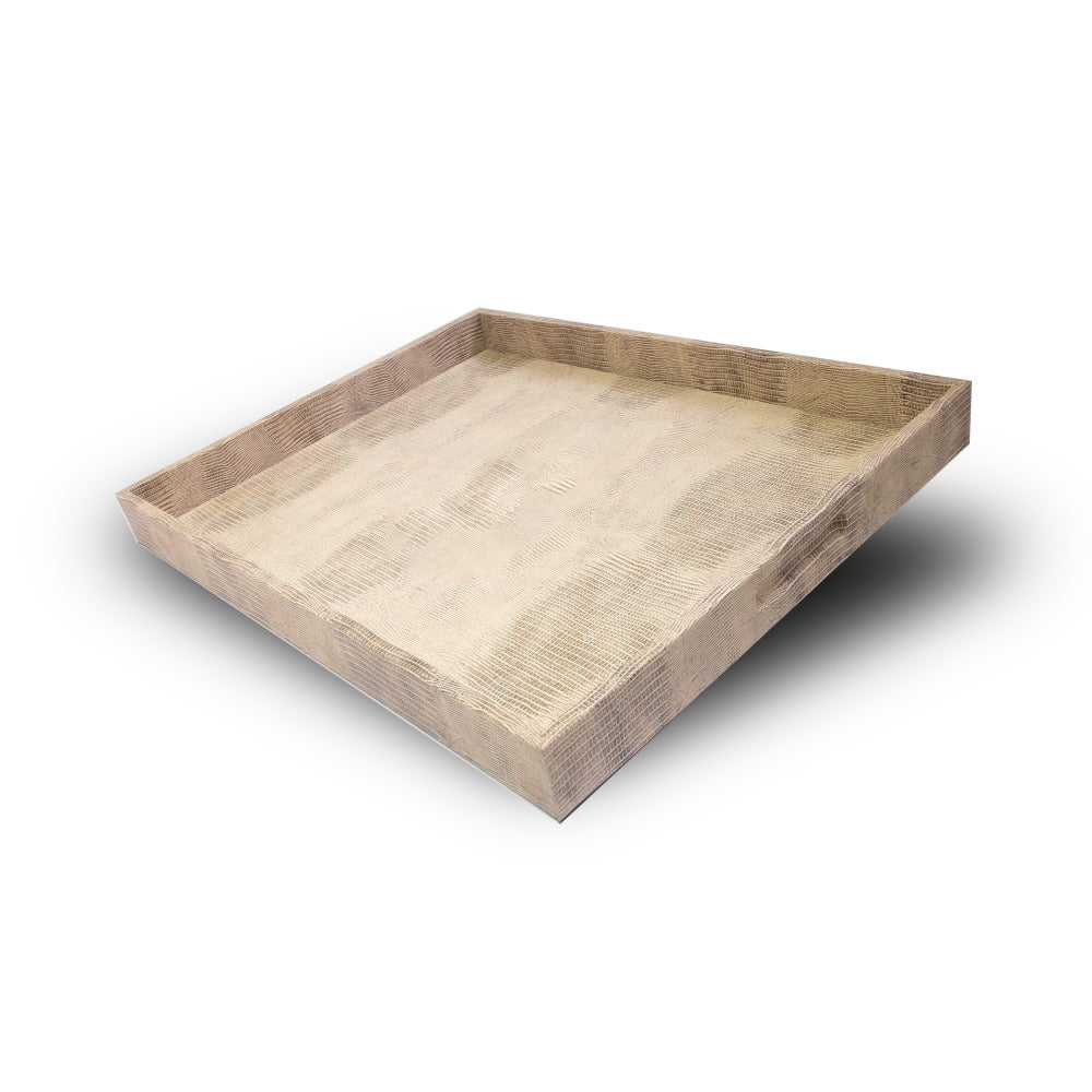 CHAROLA EXTRA GRANDE TEJUS CLARO LISO