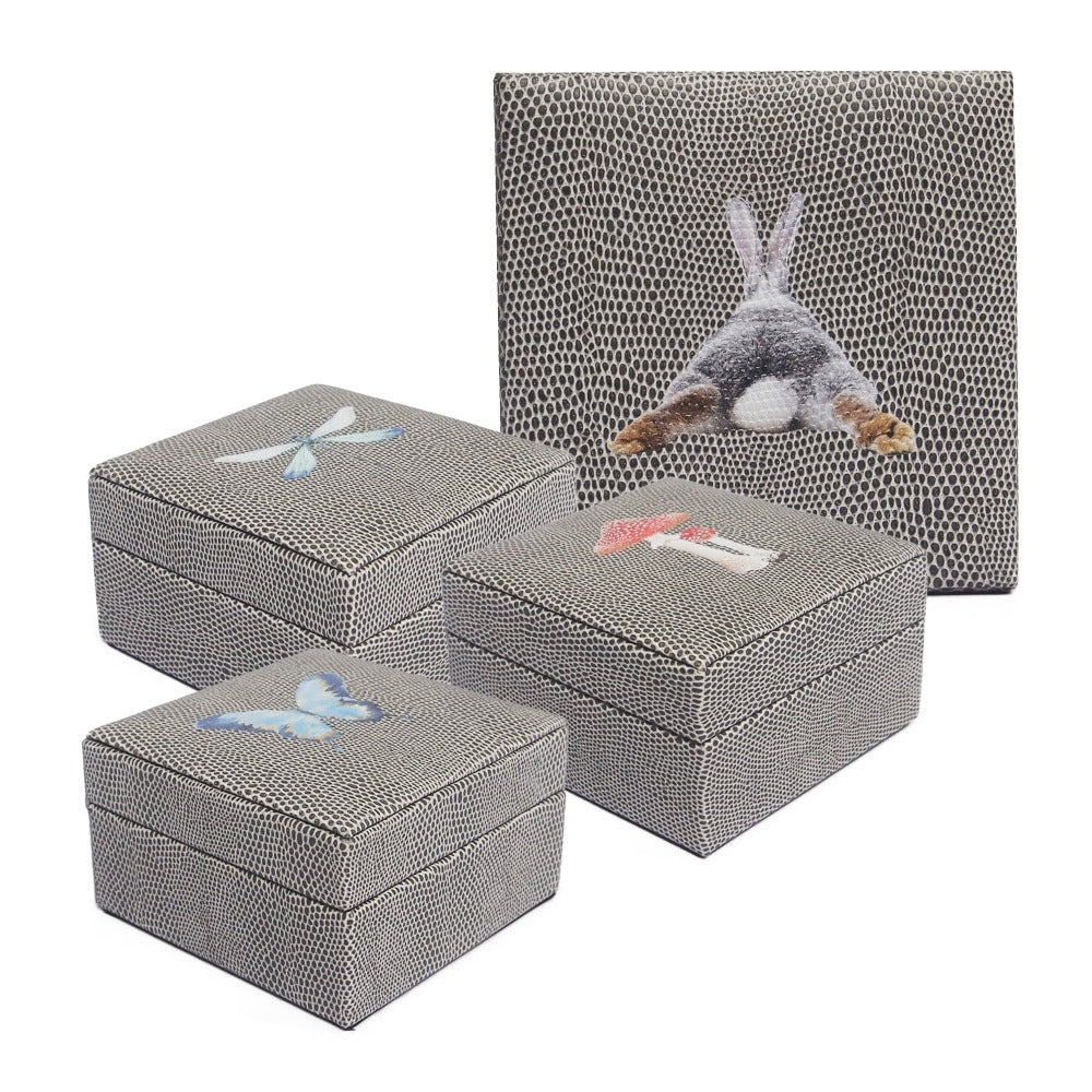 JOYERO MINI REPTIL GRIS